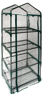 Obrázok produktu pre Skleník 69x49x157cm so 4 sieťovými policami