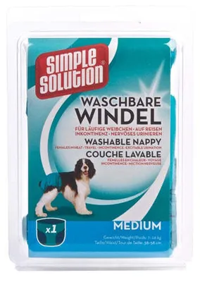 Produktbild von Simple Solution waschbare Hunde-Windeln, M