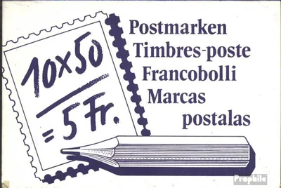 Produktbild von Briefmarken Schweiz 1988 Mi MH0-84 (kompl.Ausg.) gestempelt Postbeförderung