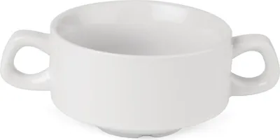 Produktbild von Olympia Athena stapelbare Suppentassen - 28,5cl - Porzellan - 24 Tassen