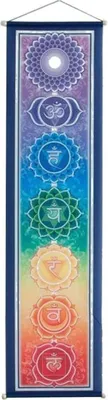 Produktbild von Chakra Wandschmuck klein -- 15x60 cm
