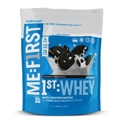 Produktbild von Polleo 1st Whey, 4,5 kg - Cookies & Cream