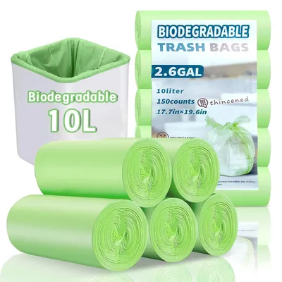 Image de Sacs biodégradables de 10 litres, boîte de 150