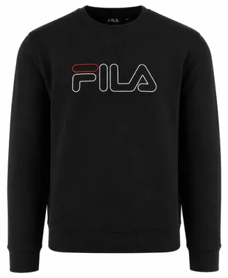 Produktbild von M|FILA "JDN" Retro Crew Sweatshirt LMSPM006-Black