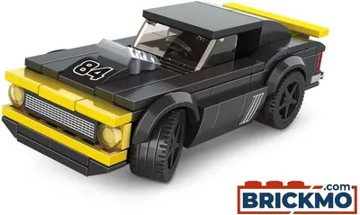 Obrázok produktu pre Športové auto čierna žltá 2884