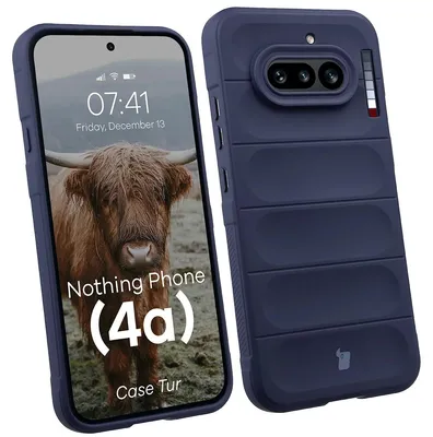 Produktbild von Robuste Handyhülle für Nothing Phone (4a), Bizon Case Tur, Dunkelblau