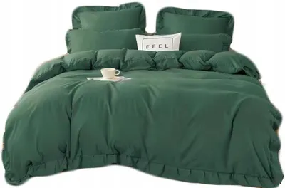 Produktbild von JadorDecor Bettwäsche-Set mit Rüschen 140x200 cm Baumwollsatin