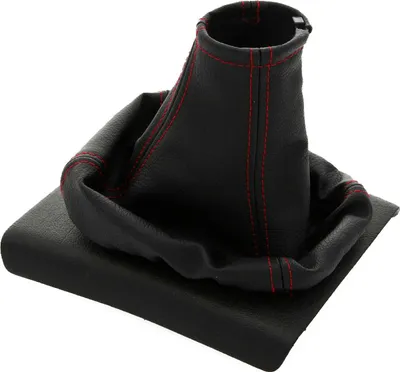 Produktbild von Schaltsack passend für Opel Astra G Bj. 1998-2009 rote Naht Echtes Leder Neu