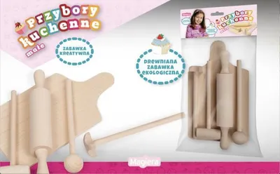 Produktbild von Kleine Küchenutensilien aus Holz 30100