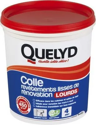 Image de Colle Quelyd Revêtement Lourd 1kg Adhérence Extrême Pour Revêtements Lourds - Quelyd