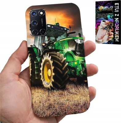 Zdjęcie produktu dla Etui Do Oppo A52 - Traktor Ciągnik Rolniczy Farma + Szkło