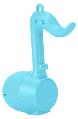 Zdjęcie produktu dla Tadpole Shape Electronic Music Instrument, Kids Toy Electric Musical Instrument, Rechargeable Portable Synthesizer for Children Blue