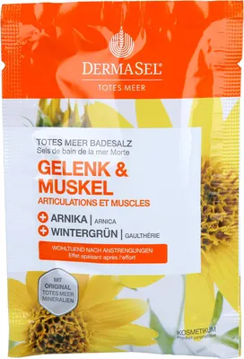Obrázek produktu pro Dermasel Koupelové soli z Mrtvého moře pro klouby a svaly 80 g