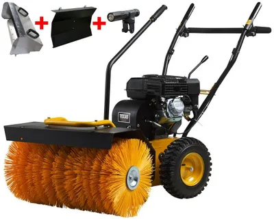 Produktbild von TEXAS Handy Sweep 619TG 3in1 179ccm Kehrmaschine Benzin mit Schneeschild 60cm