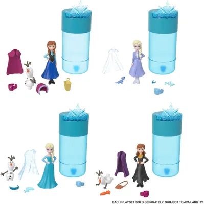Immagine prodotto di Disney Frozen Neve Colore Rivelazione bambole con 6 sorprese