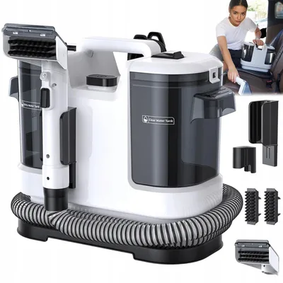 Obrázok produktu pre Kombinovaný vysávač a čistiaci prístroj na koberce a čalúnenie s dvojitým zásobníkom na vodu, 450 W
