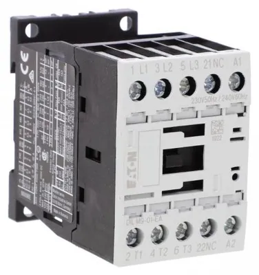 Immagine prodotto di DILM9-01-EA Contattore di potenza, 9A, 3 fasi, 1 polo, 4 kW, 230V AC, con morsetti a vite