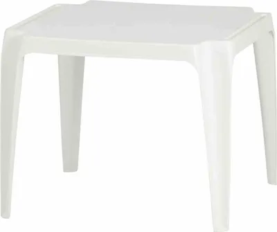 Produktbild von Kindertisch >Tavolo< in weiß, Kunststoff - 56x44x52cm (BxHxT)