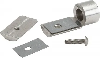 Produktbild von Edelstahl-Klemmstück 6 mm für Deckenhänger, Ø 1,4 cm