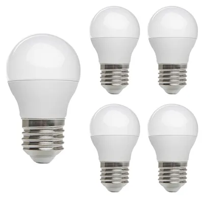 Produktbild von Kobi E27 LED Kugellampe 7W 600lm 3000K 230V 5 Stück