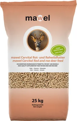 Produktbild von Mawel C.Rot- und Rehwildfutter 25 kg