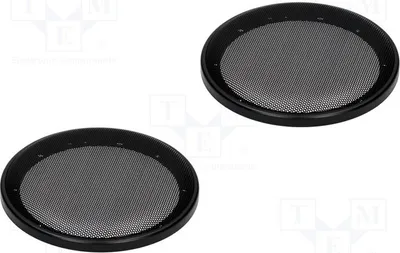 Immagine prodotto di 1 copertura per altoparlante da 165 mm, piastre di copertura per autoradio e altoparlanti per veicoli.