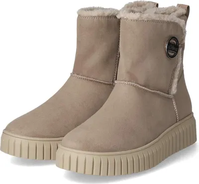 Produktbild von s.Oliver Damen Winterstiefeletten/ Stiefeletten Taupe Textil Größe: 37