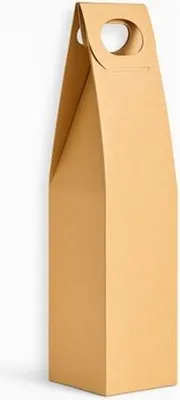 Image de Emballage en carton pour vin 90 x 90 x 380 mm – carton écologique