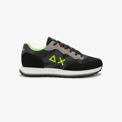 Zdjęcie produktu dla Sneakersy męskie Sun68, model Z46123, seria Jaki 2.0, kolor fluo 682, rozmiar 11, kolor czarny