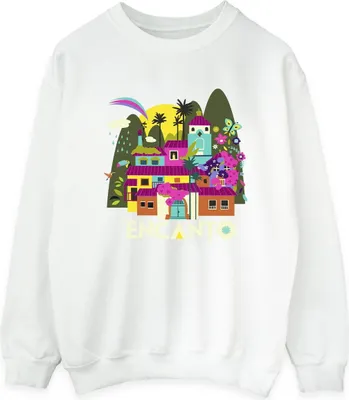 Immagine prodotto di Disney - Felpa "Encanto Many Houses" per donna BI16775 (L) (Weiß)