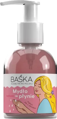 Immagine prodotto di Sapone liquido al lampone Baśka 250 ml