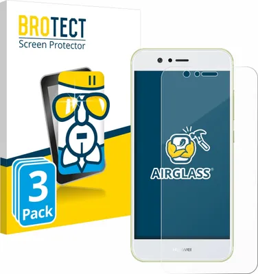 Produktbild von 3x BROTECT Schutzglas für Huawei Nova 2 Schutzfolie Panzer Folie Glas Display Schutz klar