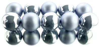 Productafbeelding van Kerstbal glas d6 cm mblw ass 10st kerst Decoris
