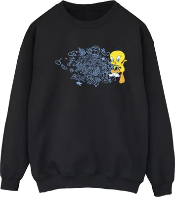 Produktbild von Looney Tunes - "ACME" Sweatshirt für Damen BI24798 (XL) (Schwarz)
