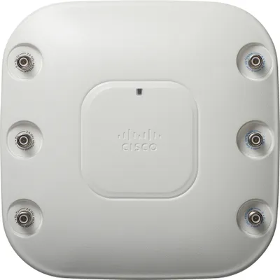 Produktbild von Cisco AIR-CAP3502e, 2,4 GHz, 5 GHz, 1000 Mbit/s, 802.1x RADIUS, EAP, EAP-TLS, EAP-TTLS, PEAP, TKIP, WPA, WPA-AES, WPA2, 10,100,1000 Mbit/s