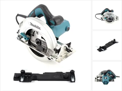 Produktbild von Makita HS 7601 1200W Handkreissäge  + 190 mm Sägeblatt + Führungsschienenadapter C