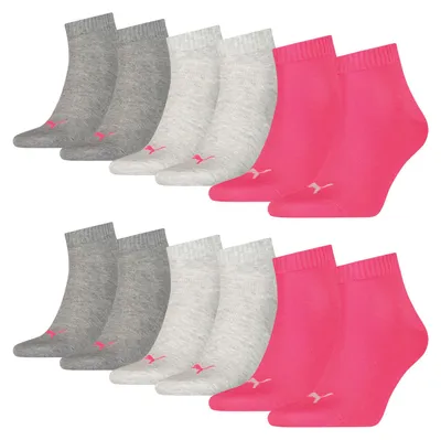 Produktbild von 6 Paar PUMA Uni Quarter Socken