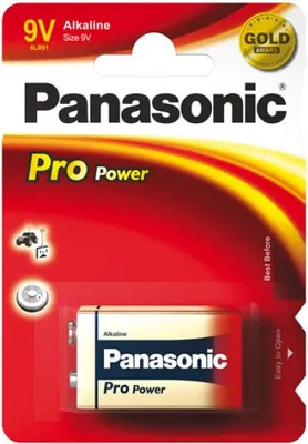 Produktbild von Panasonic PowerMax3, 9Volt, 6LR61, 522, GP1604A, 6LF22 1er Pack