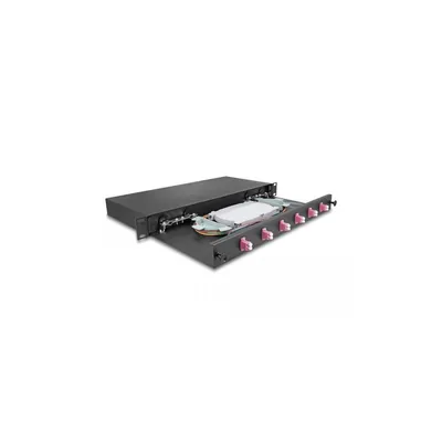 Immagine prodotto di Delock 19? LWL Spleißbox 6 x LC Duplex OM4 1HE spleißfertig komplett bestückt (66999)