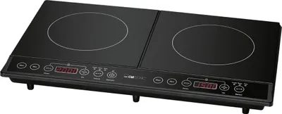 Obrázek produktu pro Clatronic DKI 3609 schwarz Induktions-Doppelkochplatte