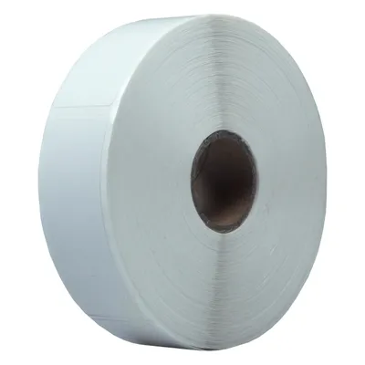 Produktbild von DULA Etiketten - Kompatibel mit Zebra 23x42mm - Weiß - Permanent - 1 Rolle - 1200 Etiketten pro Rolle - Kern 25mm