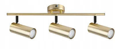Obrázok produktu pre Stropné bodové svietidlo COLLY - 3xGU10, 15W, mosadzné
