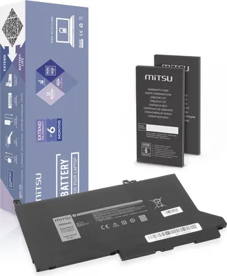 Obrázek produktu pro Mitsu MITSU DELL LATITUDE DJ1J0 C27RW 3000mAh 11,