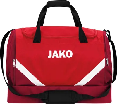 Image de Jako Iconic (Junior) Sac De Sport Avec Compartiment Inférieur - Bordeaux / Rouge  | Taille: UNI