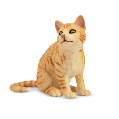 Produktbild von Toymany ML00164 American Wirehair Katze orange 5,2 cm Haustiere
