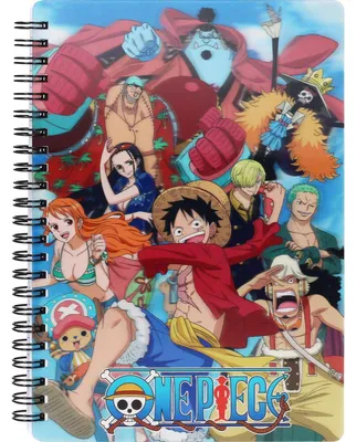 Productafbeelding van One Piece notitieboekje in 3D