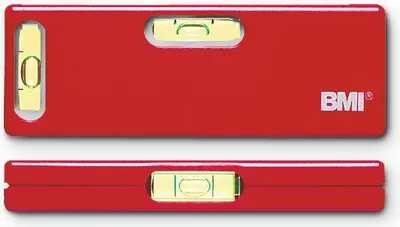 Immagine prodotto di BMI Kunstoffwasserwaage Pocket aus schlagfestem Kunsstoff, Plexiglaslibellen