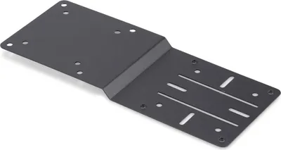 Zdjęcie produktu dla StarTech.com DOCK-NUC-VESA-MOUNT, Uchwyt procesora do montażu na stojaku monitora, SFF, 75 x 75,100 x 100 mm, Czarny, Stal, Śruba