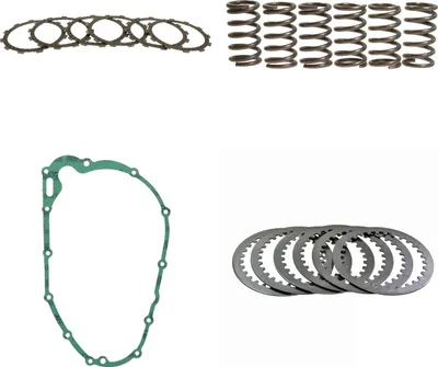 Image de Embrayage complet avec ressorts à lamelles, joint et rondelles pour Kawasaki Z 400 B, année de construction 1979-1980, de pamoto - Neuf