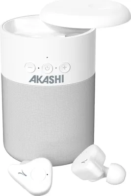 Zdjęcie produktu dla Akashi Kanzen, Bezprzewodowy, Połączenia/muzyka, Zestaw słuchawkowy, Biały